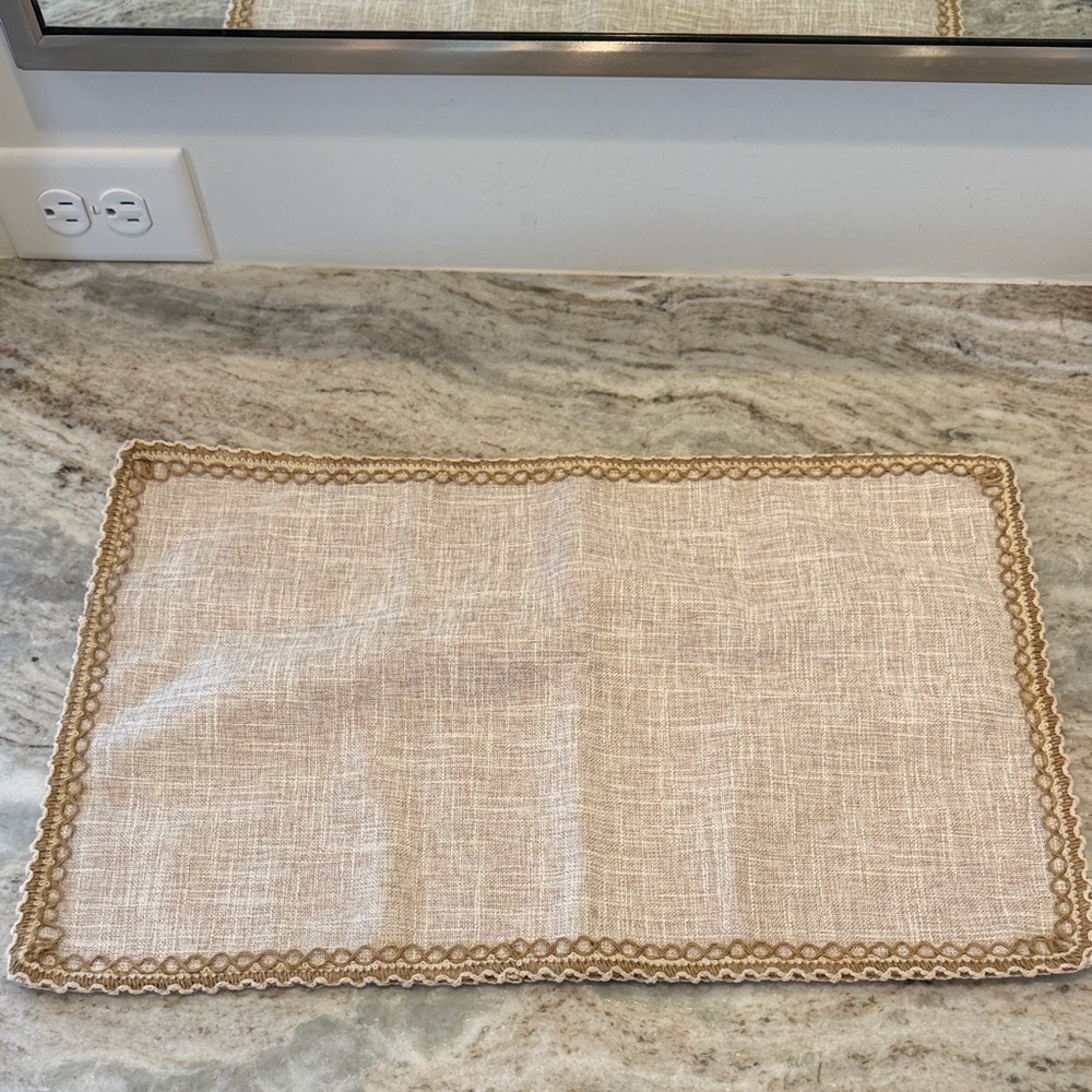 NWOT Beige Linen-like Pillow Cover